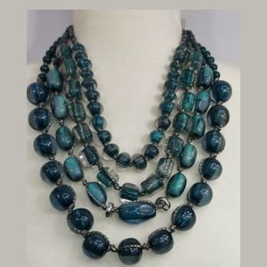 Chicos Teal necklace
